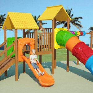 Ahşap Serisi Çocuk Oyun Parkları