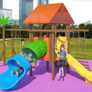 Ahşap Serisi Çocuk Oyun Parkları